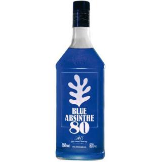 Absinthe Blue, 80%, 0.7 L (čistá fľaša)