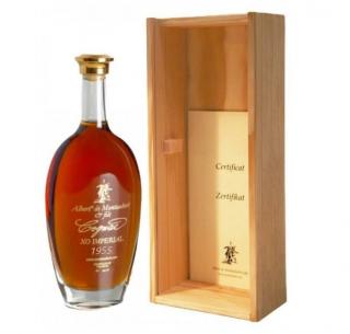 Albert De Montaubert 1955 v dreve, GIFT, 45%, 0.7 L (darčekové balenie)