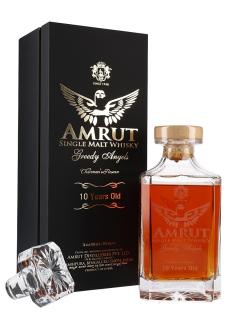 Amrut Greedy Angels 10 Y.O. Peated Rum Finish, GIFT, 57.1%, 0.7 L (darčekové balenie)