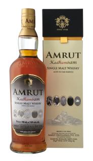 Amrut Kadhambam Single Malt Whisky, GIFT, 50%, 0.7 L (darčekové balenie)