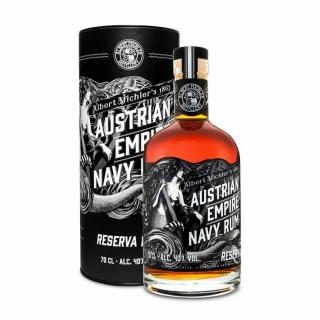 Austrian Empire Navy Rum Reserva 1863, 40%, 0.7 L (čistá fľaša)
