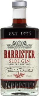 Barrister Sloe Gin, 26%, 0.7 L (čistá fľaša)