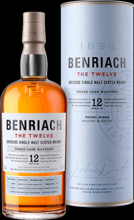 Ben Riach 12 Y.O., GIFT, 46%, 0.7 L (darčekové balenie)