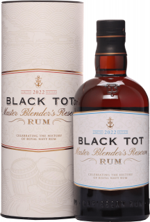 Black Tot Master Blender's Reserve 2022, GIFT, 54.5%, 0.7 L (darčekové balenie)