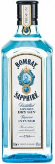 Bombay Sapphire Gin, 40%, 0.7 L (čistá fľaša)