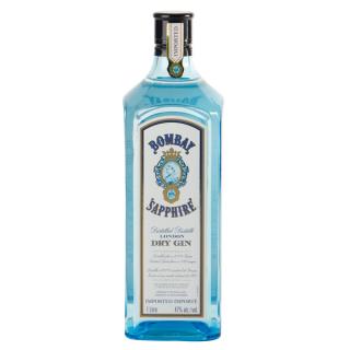 Bombay Sapphire Gin, 40%, 1 L (čistá fľaša)