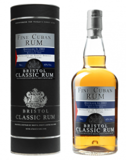 Bristol Classic Rum Cuba 2003 Sherrywood, GIFT, 43%, 0.7 L (darčekové balenie)