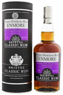 Bristol Classic Rum Enmore Sherry Finish 30 Y.O., GIFT, 46.5%, 0.7 L (darčekové balenie)
