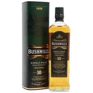 Bushmills Irish Whiskey 10 Y.O., GIFT, 40%, 0.7 L (darčekové balenie)