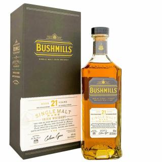 Bushmills Irish Whiskey 21 Y.O., GIFT, 40%, 0.7 L (darčekové balenie)