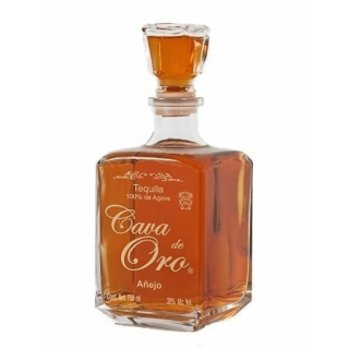 Cava de Oro Tequila Anejo, 40%, 0.7 L (čistá fľaša)