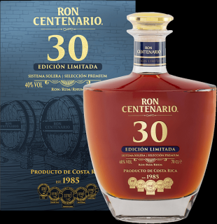 Centenario Edition Limitada 30 Y.O., 40%, 0.7 L (čistá fľaša)