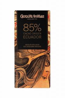 Chocolate Amatller 85% Ekvádor, 70g (čistá fľaša)