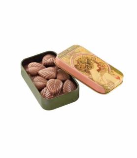 Chocolate Amatller Mliečne lístky, 30g (čistá fľaša)