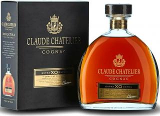 Claude Chatelier Extra XO Decanter, GIFT, 40%, 0.7 L (darčekové balenie)