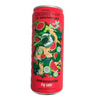 COCONAUT Kokosová voda + Melón, , 0.32 L (čistá fľaša)