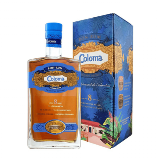 Coloma 8 Y.O. Coffee Liqueur Cask, GIFT, 40%, 0.7 L (darčekové balenie)