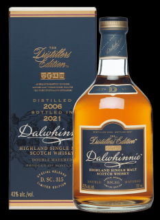 Dalwhinnie Distillers Edition 2006, GIFT, 43%, 0.7 L (darčekové balenie)