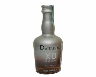 Dictador XO Insolent, MINI, 40%, 0.05 L (čistá fľaša)