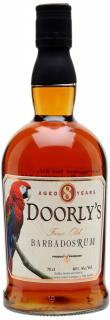 Doorly's 8 Y.O., 40%, 0.7 L (čistá fľaša)