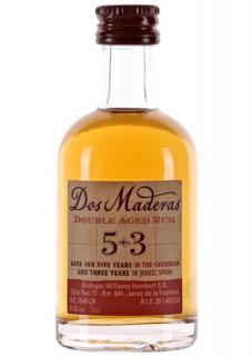 Dos Maderas 5+3, MINI, 37.5%, 0.05 L (čistá fľaša)