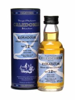 Edradour Caledonia Selection Aged 12 Years MINI, GIFT, 46%, 0.05 L (darčekové balenie)