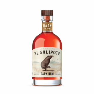 El Galipote Dark Rum, 40%, 0.7 L (čistá fľaša)