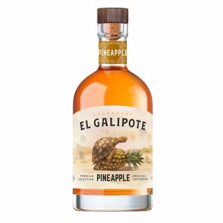 El Galipote Pineapple, 35%, 0.7 L (čistá fľaša)