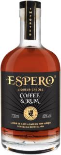 Espero Coffee & Rum, 40%, 0.7 L (čistá fľaša)