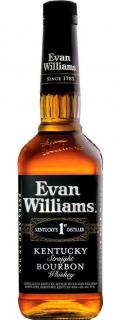 Evan Williams Black, 43%, 0.7 L (čistá fľaša)