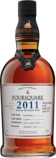 Foursquare 2011 Cask Strength, 60%, 0.7 L (čistá fľaša)