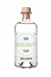 Garage 22 Aquavit, 42%, 0.5 L (čistá fľaša)