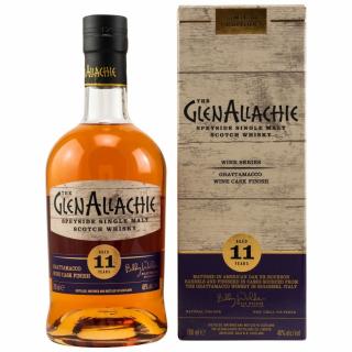 GlenAllachie 11 Y.O. Grattamacco Wine Cask Finish, GIFT, 48%, 0.7 L (darčekové balenie)