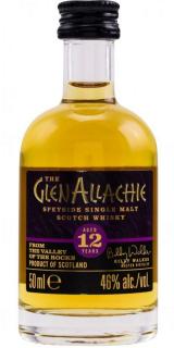 GlenAllachie 12 Y.O. MINI, 46%, 0.05 L (čistá fľaša)