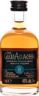 GlenAllachie 8 Y.O Speyside Single Malt, MINI, 46%, 0.05 L (čistá fľaša)