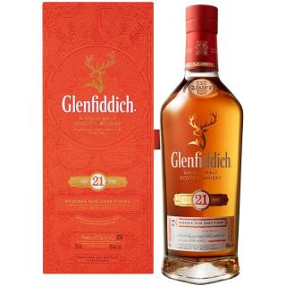 Glenfiddich 21 Y.O., GIFT, 40%, 0.7 L (darčekové balenie)