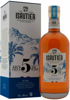 Isautier 5 Y.O., GIFT, 40%, 0.7 L (darčekové balenie)