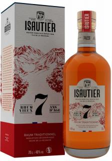 Isautier 7 Y.O., GIFT, 40%, 0.7 L (darčekové balenie)