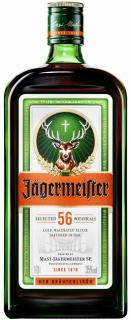 Jägermeister, 35%, 1 L (čistá fľaša)
