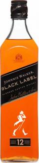 Johnnie Walker Black, 40%, 0.7 L (čistá fľaša)