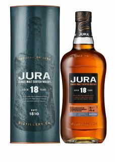 Jura 18 Y.O. Single Malt Whisky, GIFT, 44%, 0.7 L (darčekové balenie)