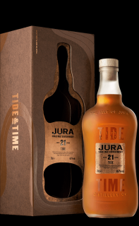 Jura 21 Y.O. Tide Single Malt Whisky, GIFT, 46.7%, 0.7 L (darčekové balenie)