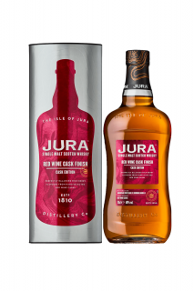 Jura Red Wine Cask Finish, GIFT, 40%, 0.7 L (darčekové balenie)