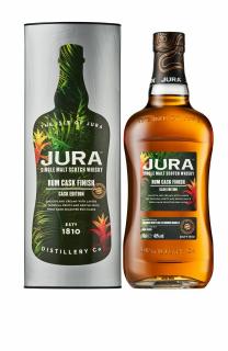 Jura Rum Cask Finish, GIFT, 40%, 0.7 L (darčekové balenie)