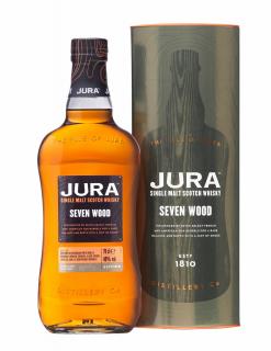 Jura Seven Wood Single Malt Whisky, GIFT, 42%, 0.7 L (darčekové balenie)