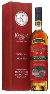 Kaniché Rum Perfección Double Wood, GIFT, 40%, 0.7 L (darčekové balenie)