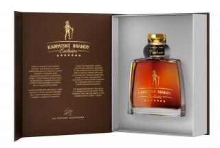 Karpatské Brandy Exclusive, GIFT, 40%, 0.7 L (darčekové balenie)
