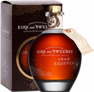 Kirk and Sweeney Gran Reserva, GIFT, 40%, 0.7 L (darčekové balenie)