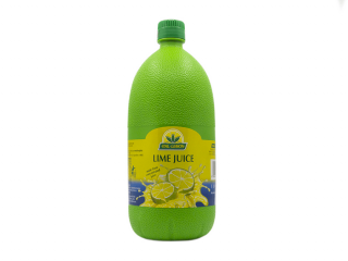 Limetková šťava 100%, 0%, 1 L (čistá fľaša)