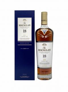 Macallan 18 Y.O. Double Cask,, GIFT, 43%, 0.7 L (darčekové balenie)